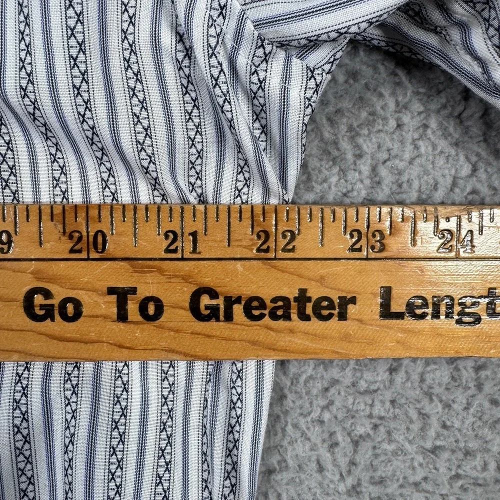 Vintage Billabong Shirt Mens Large Slim Fit Western Pearl Snap Aztec Slim Fit